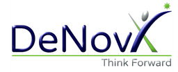 DeNovX logo