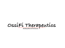 OssiFi Therapeutics logo