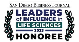 San Diego Business Journal Leaders of Influence in Life Sciences 2023 Honorees